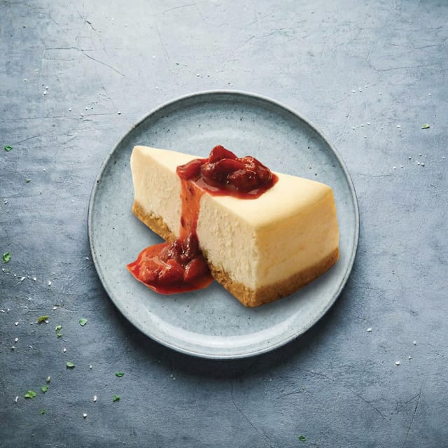 NY Style Cheesecake.