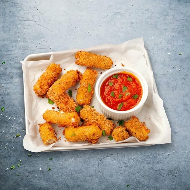 Fried Cheese Sticks.