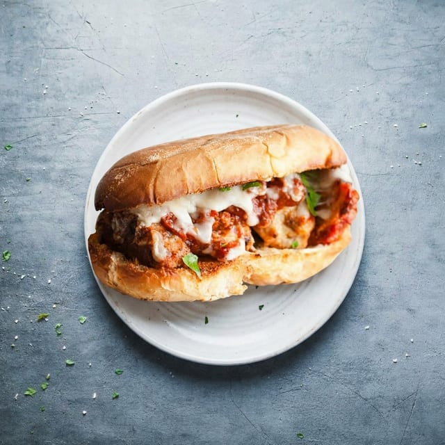 Chicken Parmesan Sub.
