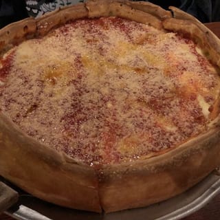 Pepperoni Lovers Deep Dish Pizza